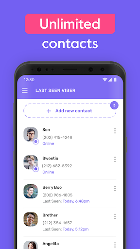LastSeen (Viber) Screen 2