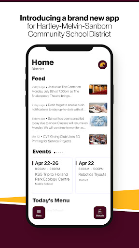 Android application HMS Community Schools screenshort