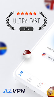 Az VPN Free Unlimited Proxy, Private VPN Master 2.3.7 APK screenshots 11