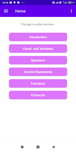 Android application LamSoft - Swift screenshort