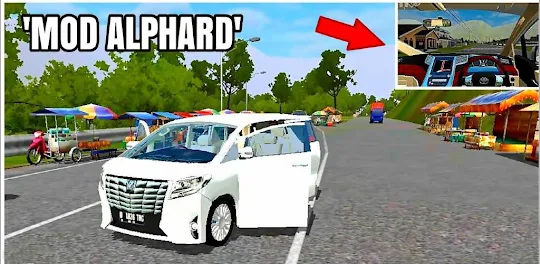 Mod Bussid Mobil Alphard Ceper