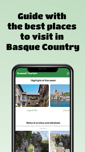 Android application Basque Country Tourism screenshort