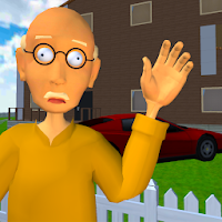 Grandpa Neighbor. Bald Teacher Escape