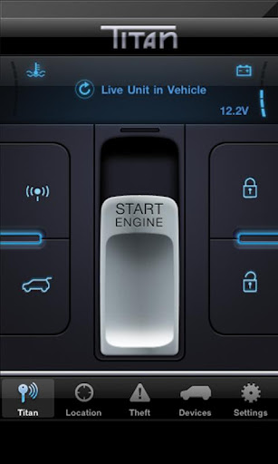 Android application Titan GPS screenshort