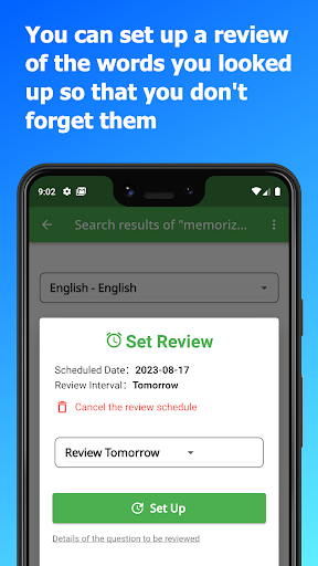 Dictionary to remember - DiQt Screen 2