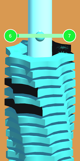 Android application Helix Stack Hop screenshort