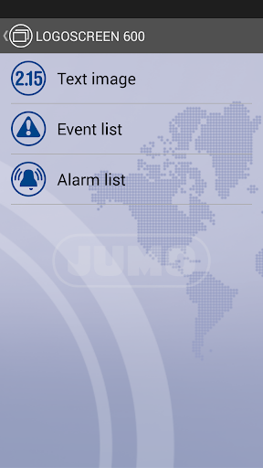 JUMO Device Screen 3