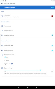 Edge Card Launcher: Side Panel Screenshot