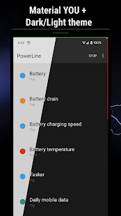 PowerLine: status bar meters Screenshot