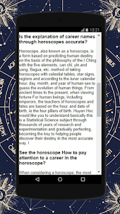 Horoscope Says About Career