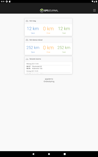 GPSJournal Screen 3