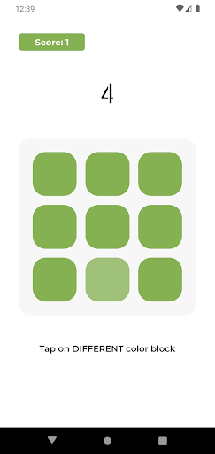 Color Tap - React Native Game Screen 3