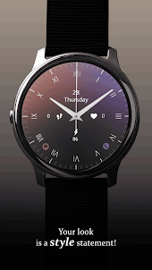Solid Trinity Color Watch Face