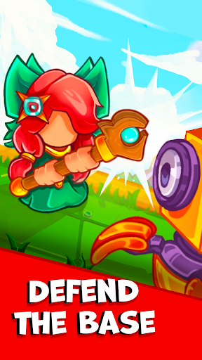 Android application Royal Tower Defence War Robots screenshort