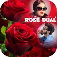 Rose Dual Photo Frame