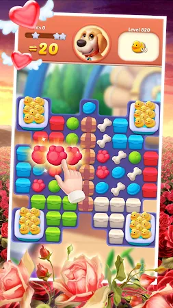 Game screenshot Puppy Diary: Epic Match 3 Game mod apk