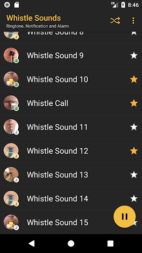 Whistle Sounds Screen 3