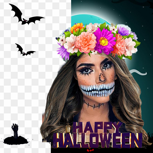 Halloween makeup photo editor Screen 2