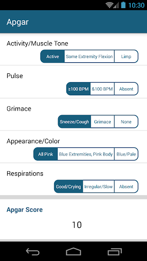 Apgar Screen 2