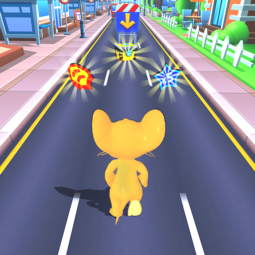 Tom-Cat Gold Run 3d-Subway Run