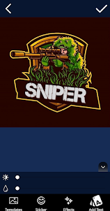 Sniper Gaming Logo Maker