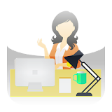 Guide earn money from home icon