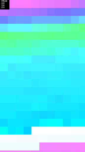 Android application grid + sensors screenshort