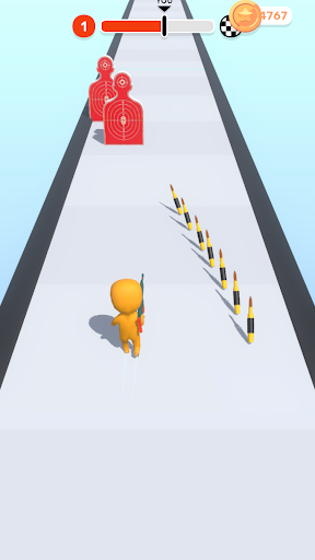 Android application Gun Run 3D screenshort