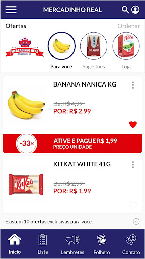 Mercadinho Real Screen 2