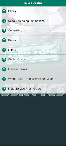 Zero Zone Service Screen 3