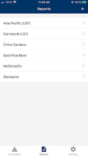 HKUST Restaurant Inspector Screen 2