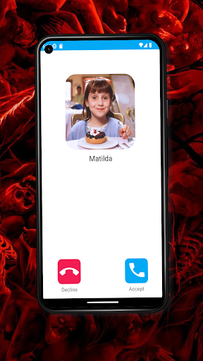 Matilda Fake Video Call Screen 3