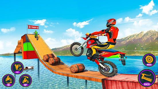 Bike Stunt Racing Bike Game Screenshot