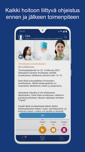 Android application TaysPolku screenshort