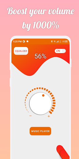 Android application Volume Booster - Sound Booster screenshort