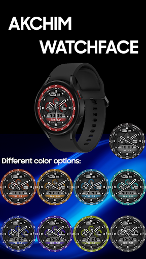 Akchim Watchface AKM Wear OS screenshot 5