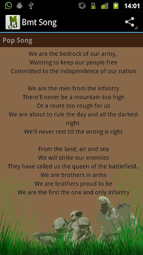 SAF BMT Songs Screenshot 3 - AppWisp.com