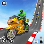 Cover Image of Download Superhero Mega Ramp Bike Stunt:GT Bike Racing Game 1.1 APK