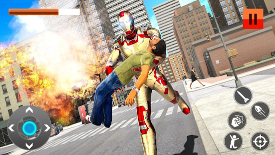Iron Super Hero Vs. City Gangs 1.3.25 APK screenshots 4