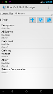 Root Call SMS Manager (FULL) 1.24 1