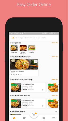 Foodtm : Online Food Order Screen 3