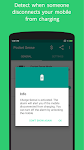 screenshot of Pocket Sense - Theft Alarm App