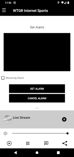 Android application WTGR Internet Feed screenshort