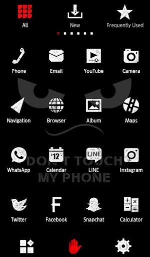 Dont Touch My Phone +HOME Screen 3