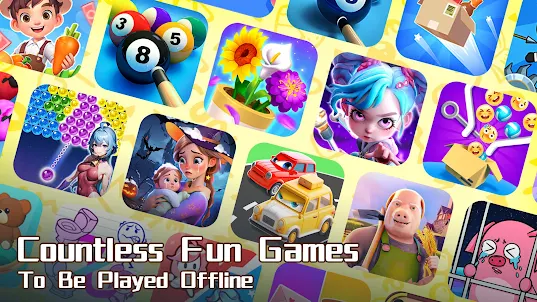 미니게임 퍼즐게임 모음 Fun Offline Games