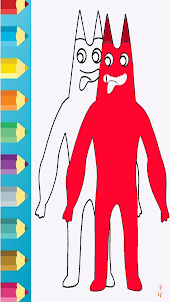 Jester BanBan Coloring 5