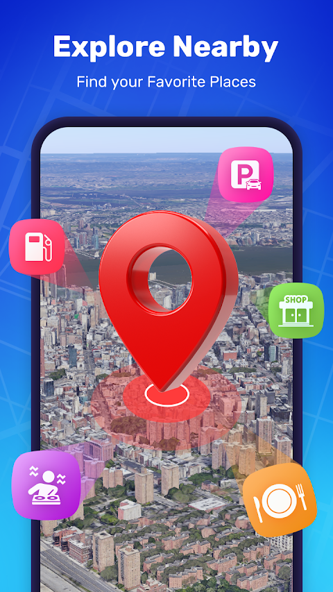GPS地図、ナビゲーションと目的地マップのおすすめ画像5