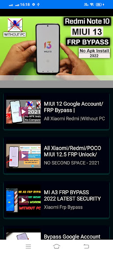 FRP Bypass Tutorial Video