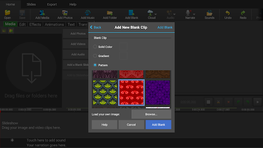 Screenshot of PhotoStage Pro Edition