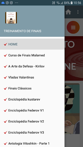 Livros de Finais Jogo de Damas Screen 2